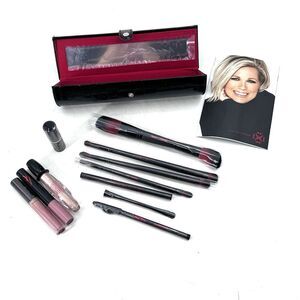 Your Best Friend Hello Gorgeous Natural Bristle 5 Brush Makeup Set With Case